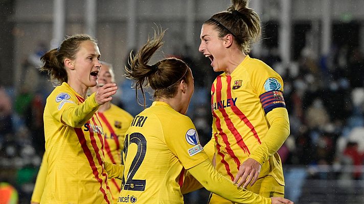 El Barça remonta ante el Madrid en los cuartos de Champions femenina