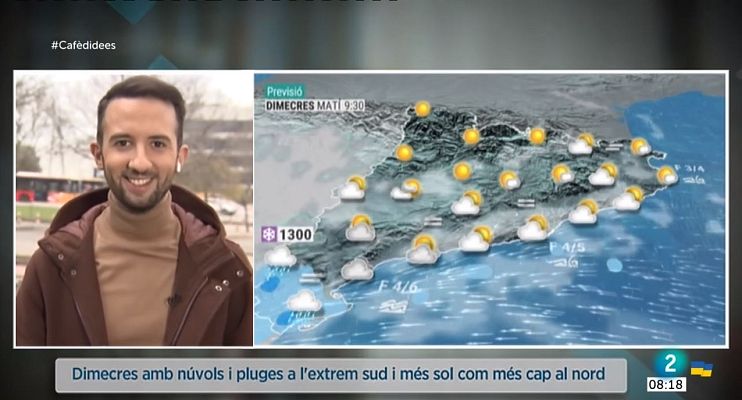 El temps - Llevant al sud i més sol cap al nord