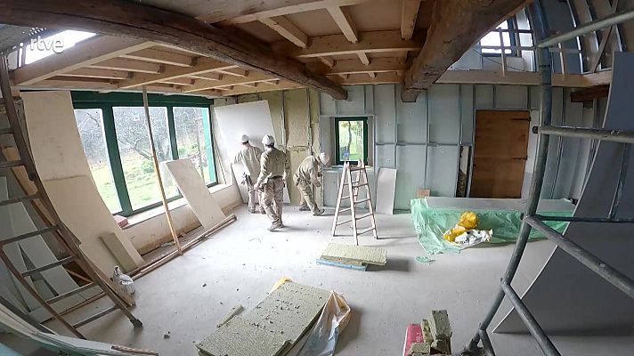 Aquí hay trabajo - Se buscan trabajadores de la construcción