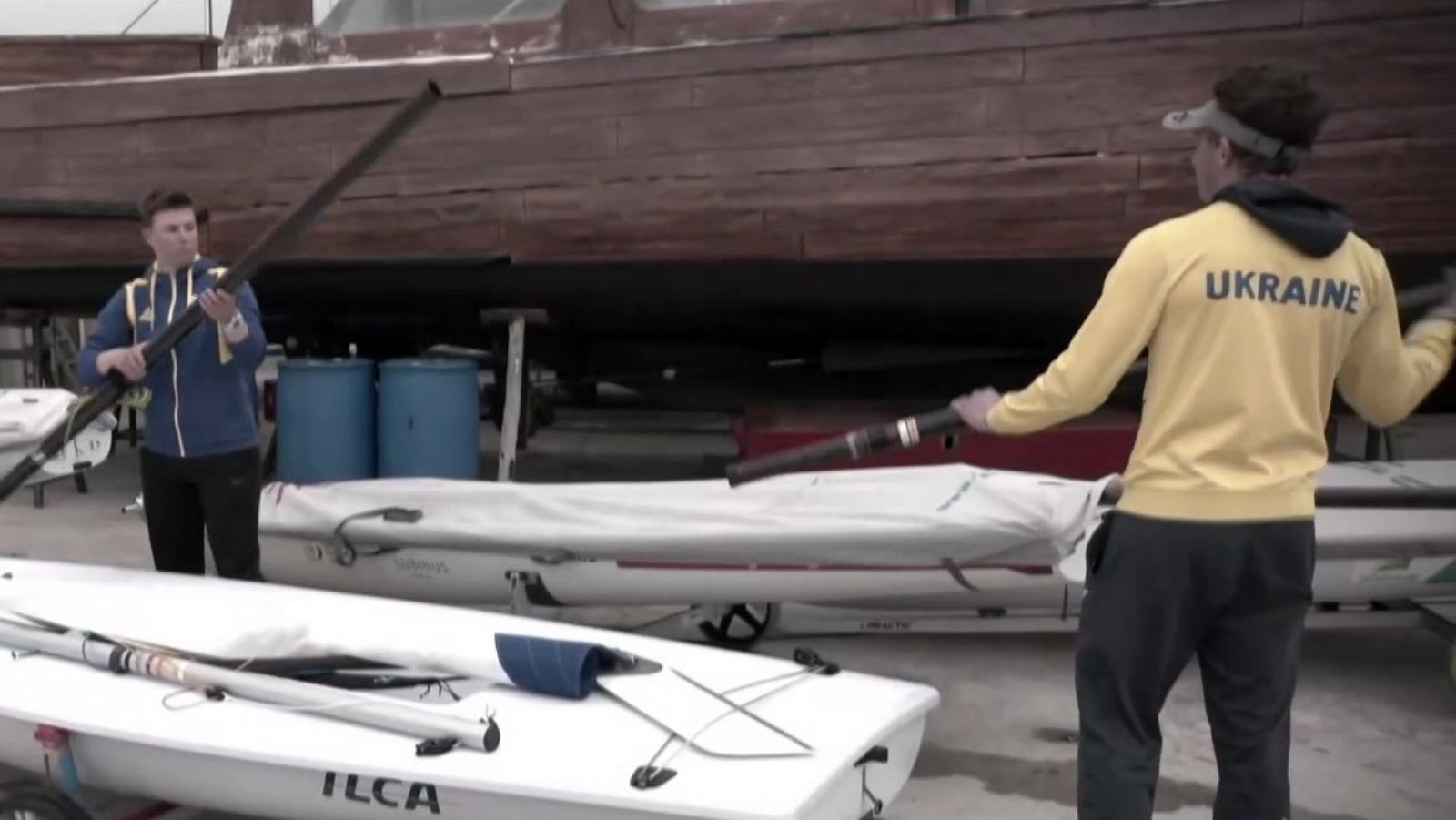 Cuatro representantes de Ucrania en el Princesa Sofía de vela | Ver