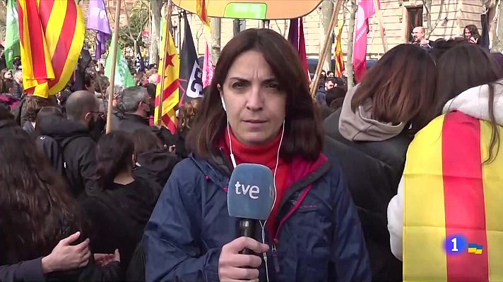 L'Informatiu - El món educatiu es manifesta contra la sentència del castellà