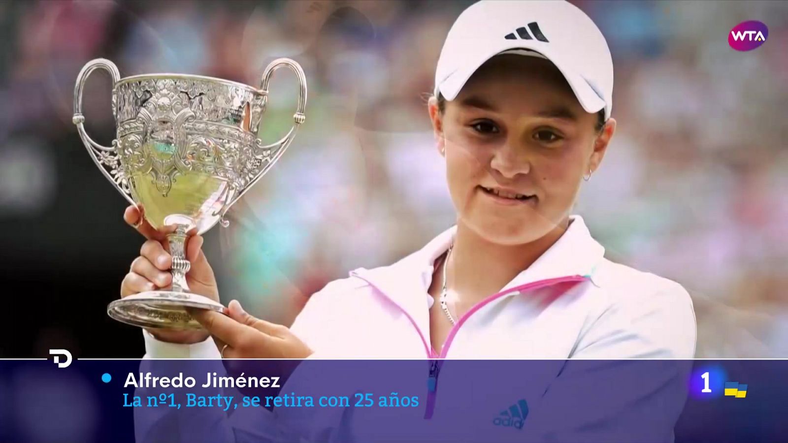Ashleigh Barty, número uno del mundo, se retira del tenis con 25 años