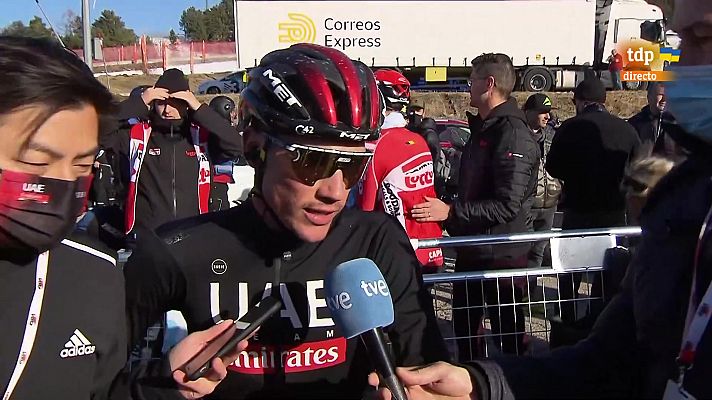 Ciclismo - Juan Ayuso: "Era difícil moverse por el viento"