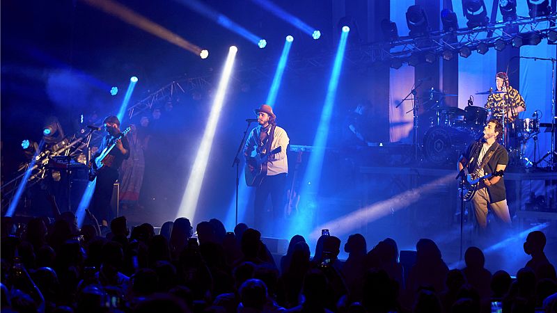 El grupo Morat llena sus conciertos en Colombia tras triunfar en España