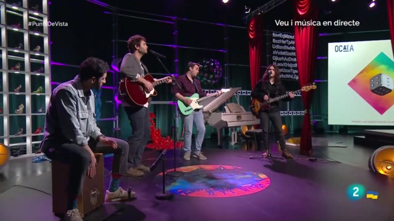 Punts de vista - Actuació en directe d'Ocata amb el tema 'Desde el asiento de atrás' - Veure ara