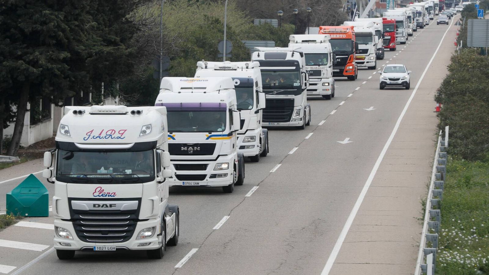 Décimo día de paros en el transporte: la cadena de suministro empieza a tensionarse