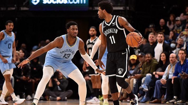 Los Nets caen ante los Grizzlies pese a los 78 puntos de Durant+Irving