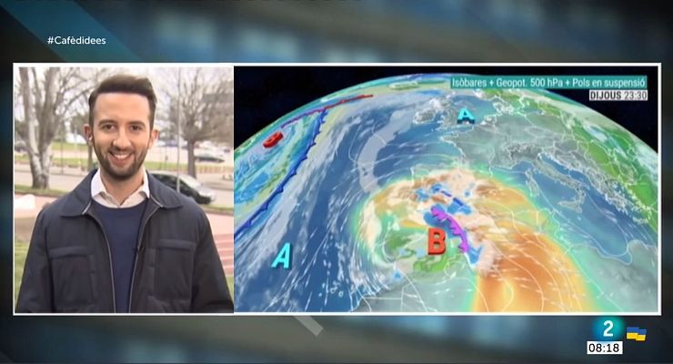 El temps - Cel gris, ruixats de fang, més abundants a l'extrem sud