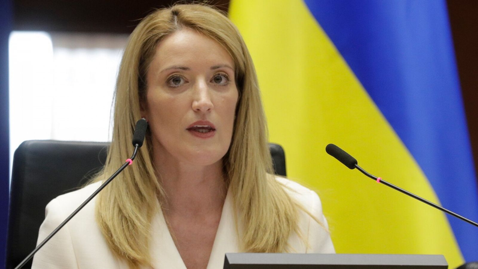 Guerra en Ucrania: Roberta Metsola: "Tendríamos que haber actuado más rápido"