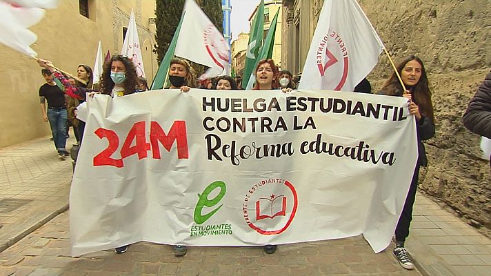 Noticias Andalucía - Huelga contra la reforma educativa