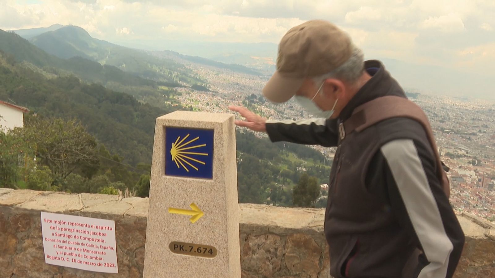 O Camiño de Santiago, dende Colombia
