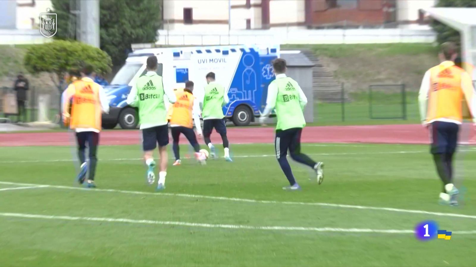 Raúl de Tomás se lesiona en el entrenamiento con España       