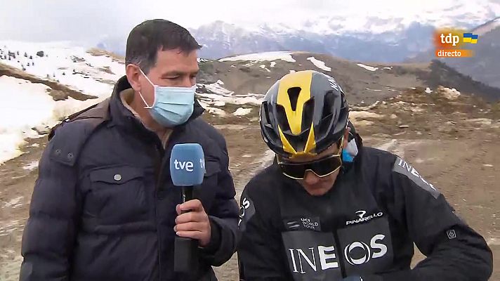 Ciclismo - Carapaz va en la Volta "por el buen camino" al Giro 2022