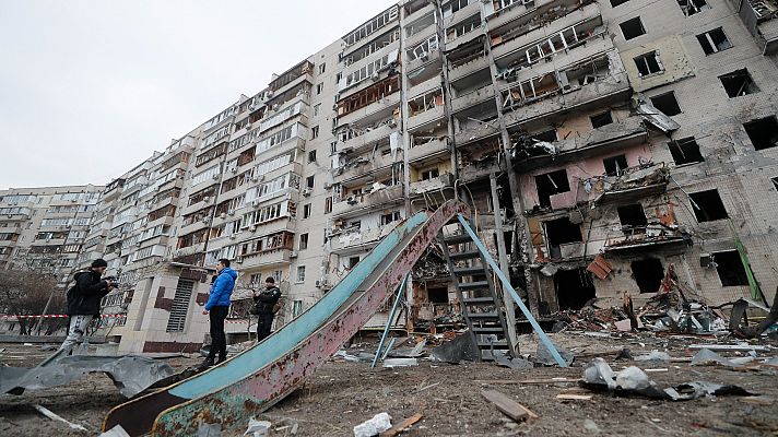 Telediario 1 - Continúan los ataques rusos en Ucrania sin grandes avances