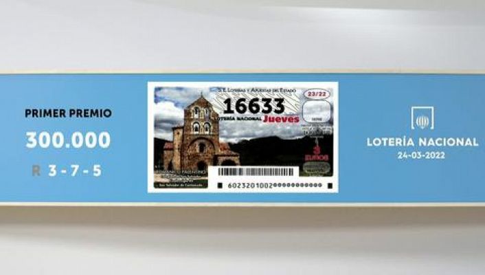SELAE - Sorteo de la Lotería Nacional del 24/03/2022