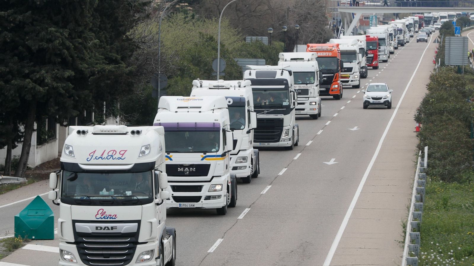 Paro de transportistas: "Mientras Plataforma no negocie con el Ministerio no puede haber desbloqueo"