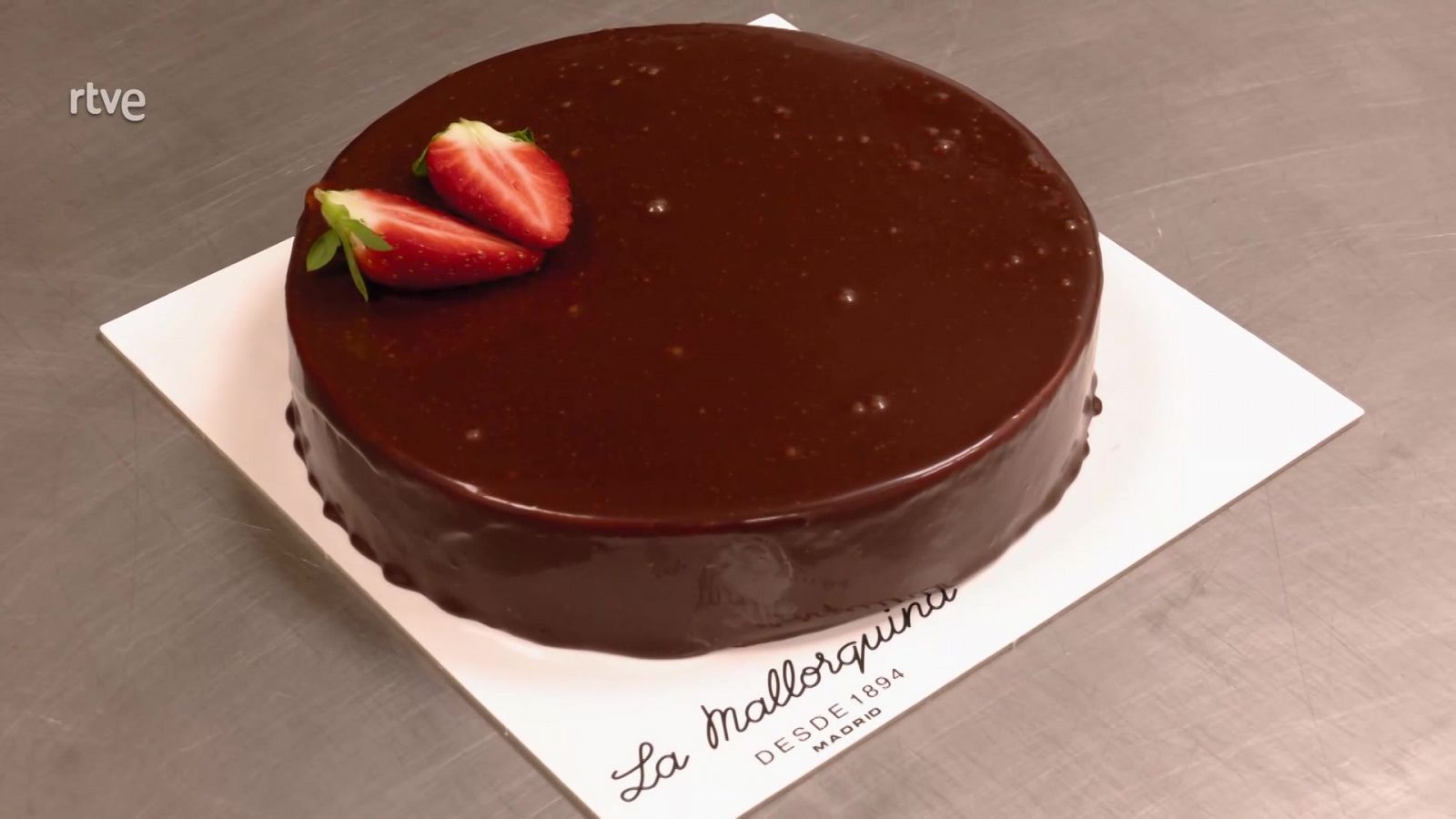 Tarta de mousse de chocolate 