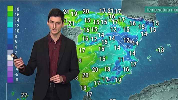 El tiempo - El tiempo: precipitaciones intensas en el tercio oriental