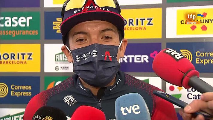 Ciclismo - Volta 2022 | Richard Carapaz: "Al final hemos llegado como hemos podido. Mañana más"