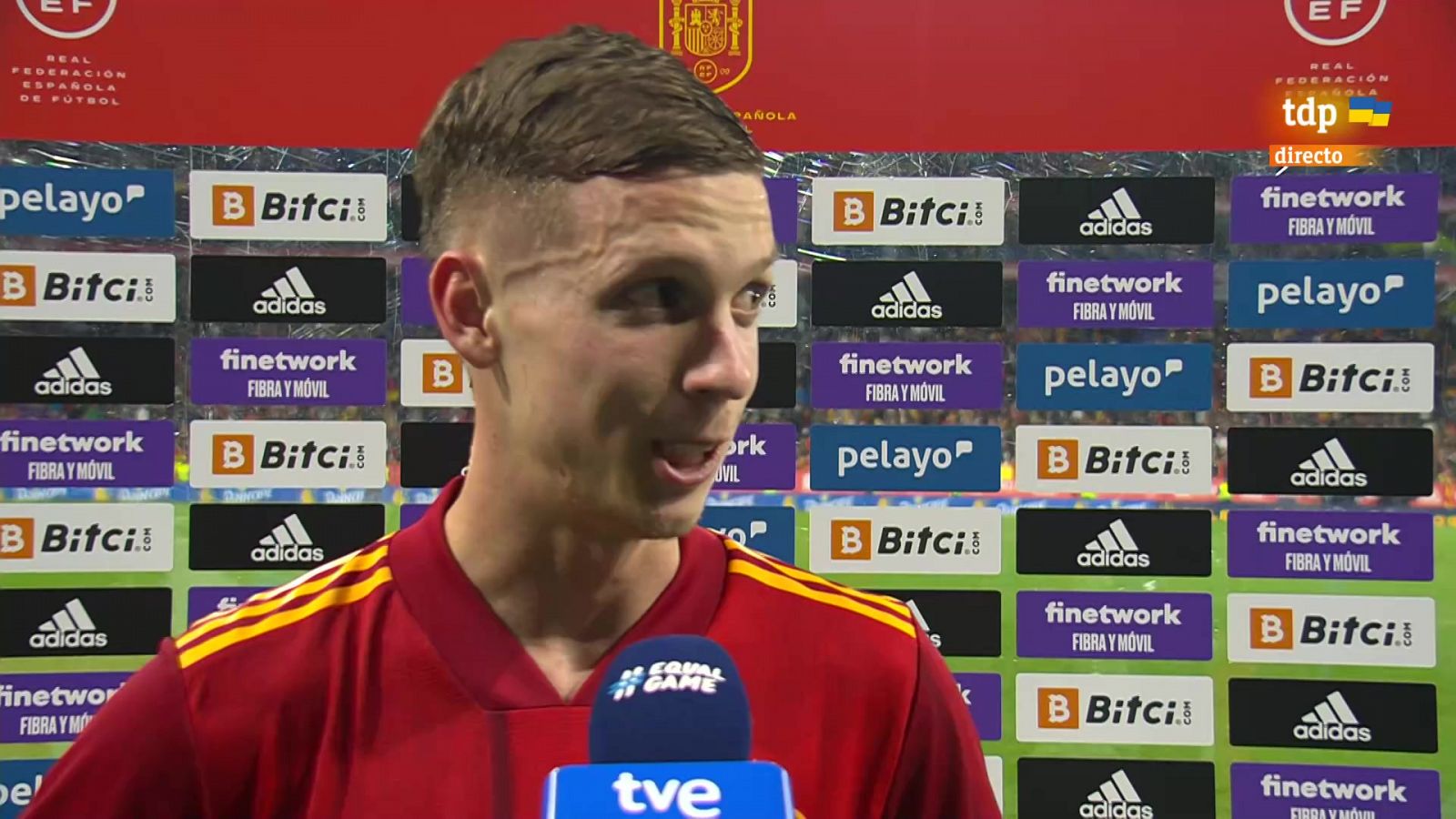 Dani Olmo: "El gol que hemos recibido es un poco de suerte"
