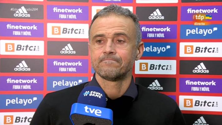 Estudio Estadio - Luis Enrique: "Me habría dado pena el empate por el ambiente espectacular"