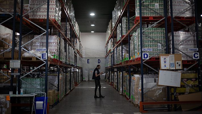 Telediario Fin de Semana - La huelga del transporte afecta a los Bancos de Alimentos