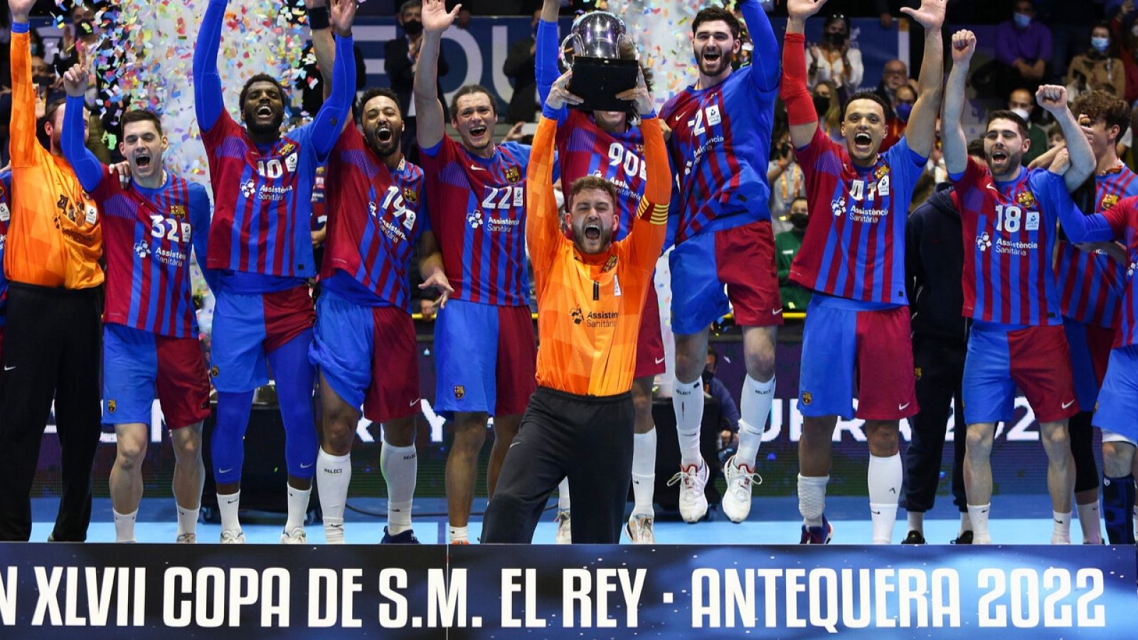 El Barça, campeón de la Copa del Rey de balonmano