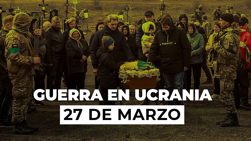 Día 32 de guerra: Siguen los bombardeos sobre Leópolis y Rusia avanza hacia el este