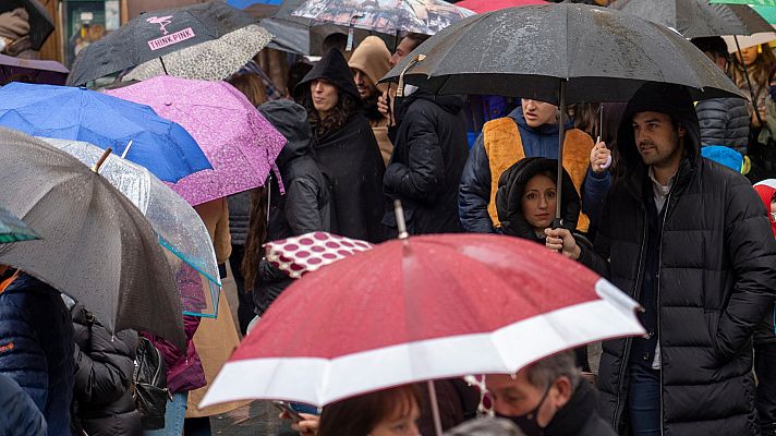 Subida de temperaturas en el interior peninsular y lluvias en el suroeste, Galicia y Canarias