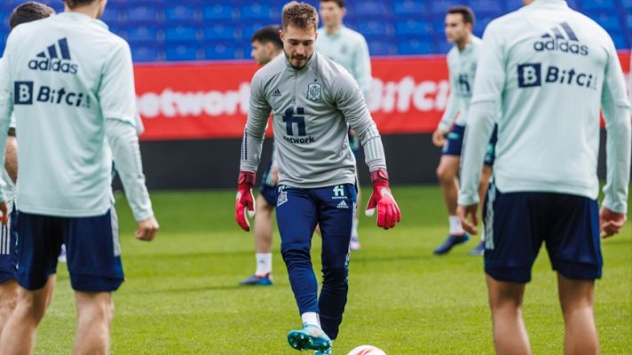 Telediario Matinal - La selección vuelve a Coruña para el choque contra Islandia