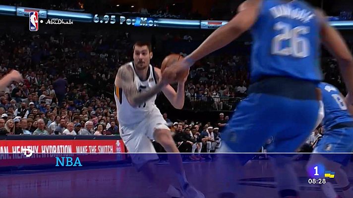 Hernangómez, titular en la derrota de los Jazz ante los Mavs