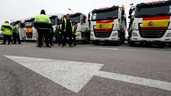 Los convocantes del paro de transportistas siguen protestando por tercera semana