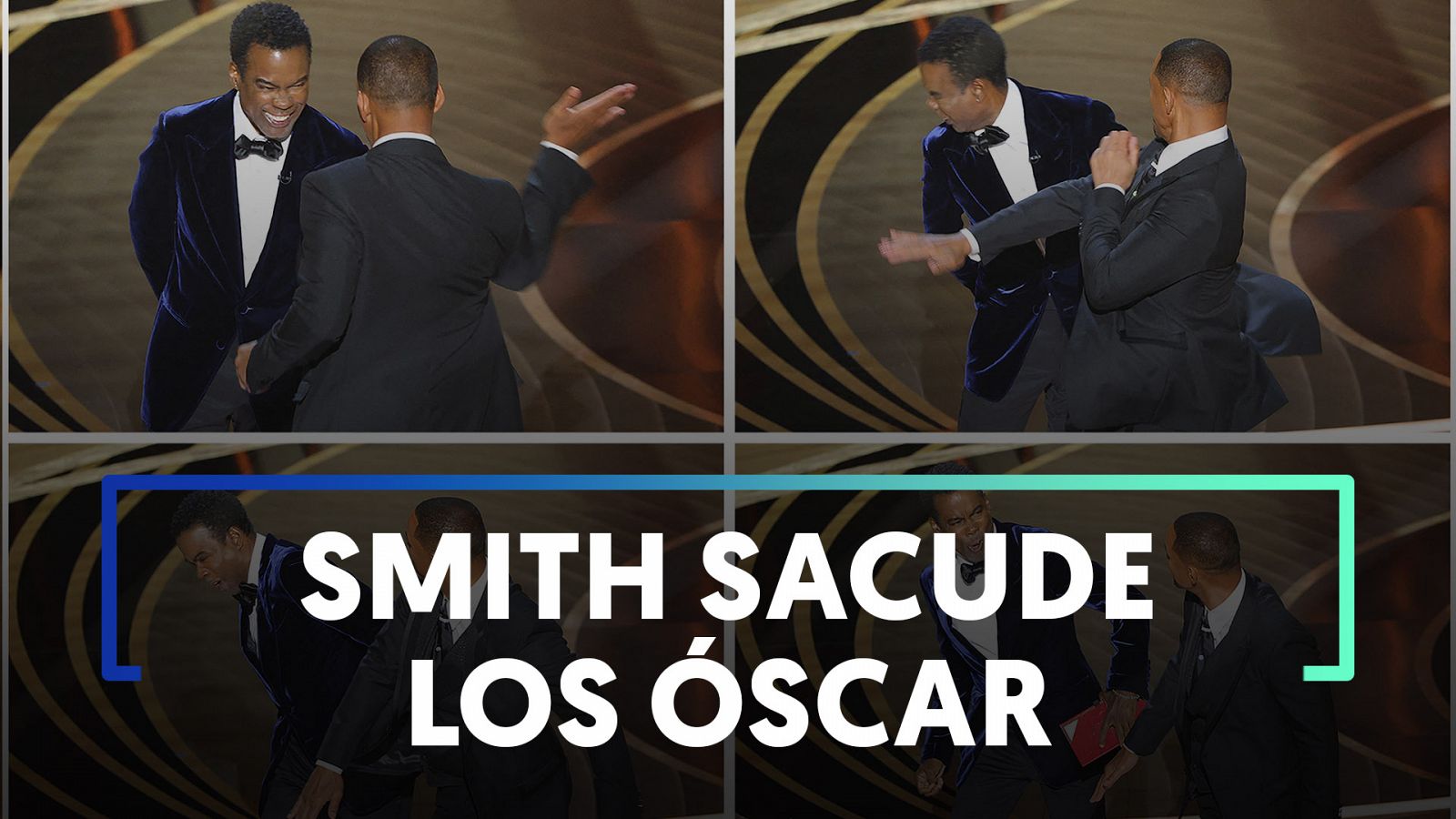 Oscar 2022: Will Smith da un bofetón a Chris Rock