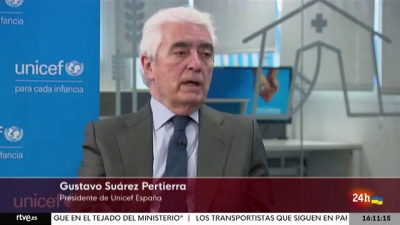 Parlamento - La entrevista - Gustavo Su�rez Pertierra, presidente de Unicef Espa�a - 26/03/2022