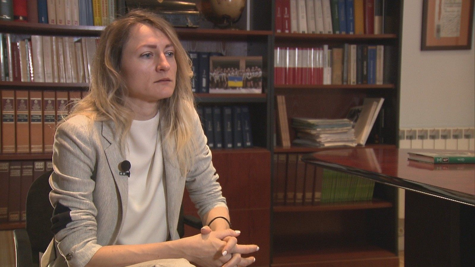 La abogada Liliya Mikolayiv explica la situación de los refugiados ucranianos en España 