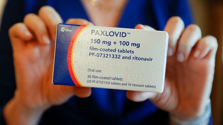Telediario 1 - Llega a España la primera remesa de Paxlovid, el antiviral contra la COVID-19