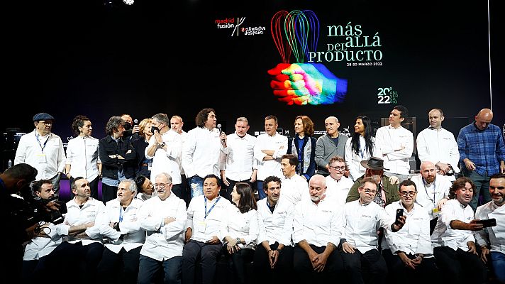 Telediario 1 - Madrid Fusión: gastronomía sostenible y el oficio de cocinar
