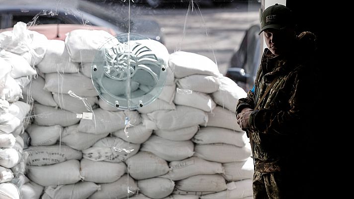 Telediario 1 - Odesa se prepara para luchar contra las tropas rusas: "Nos falta munición, pero sobre todo nos faltan armas"