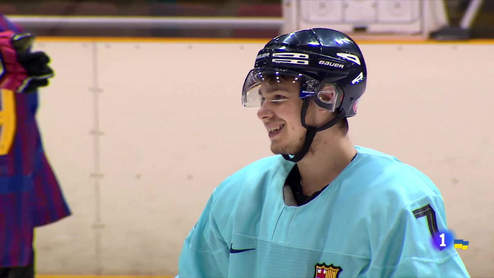 El Barça de hockey hielo, con la mente en Ucrania