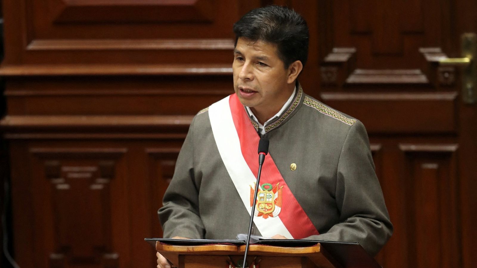 El Congreso de Perú rechaza la moción contra Pedro Castillo