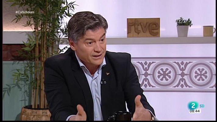 Cafè d'idees - Cañete: "Ens estem ofegant, és una tempesta perfecta"