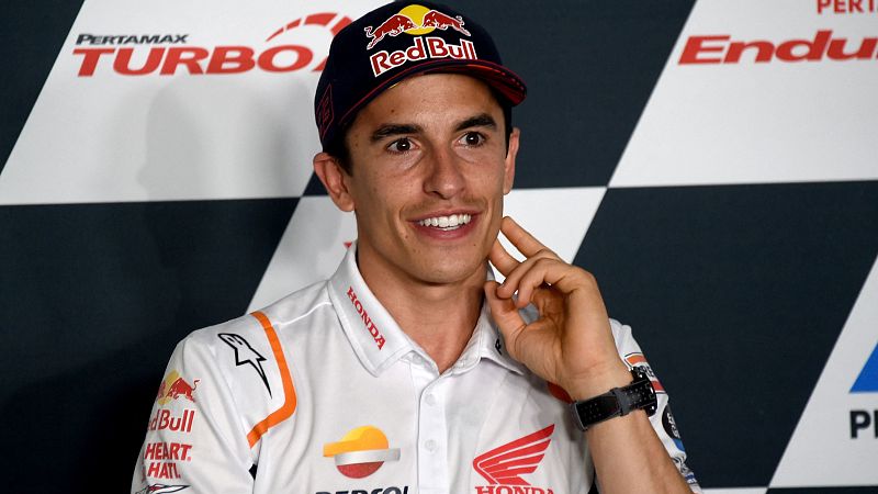 Marc Márquez mejora de su diplopía pero no correrá en Argentina
