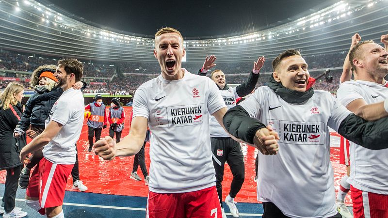 Los goles de Lewandowski y Zielinski le dan el billete a Polonia para el Mundial de Catar 2022