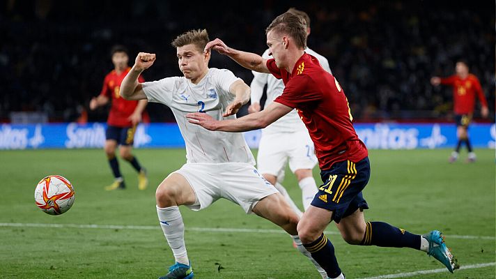 Programa Fútbol amistos. Post partido España - Islandia