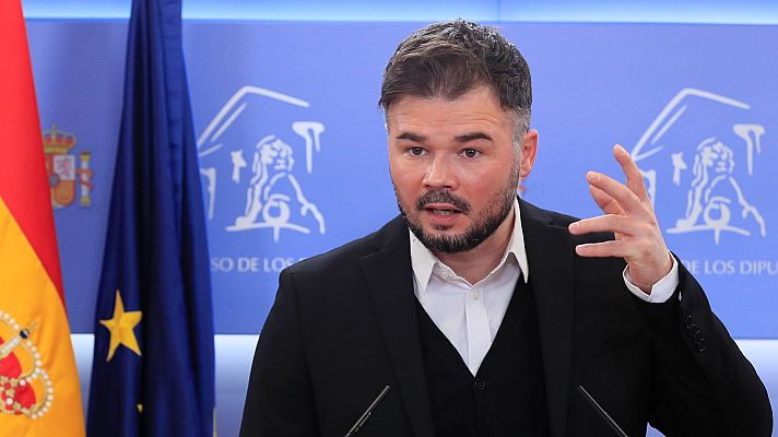 Rufián cree que "se puede hacer más" en el plan económico