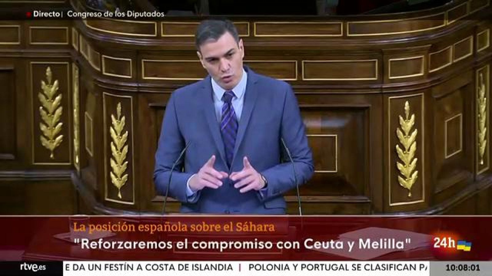 Sánchez considera "la propuesta marroquí para el Sáhara como la base más seria y realista"