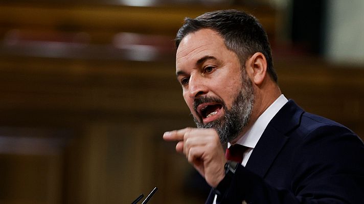 Abascal acusa a Sánchez de la "miseria" de España