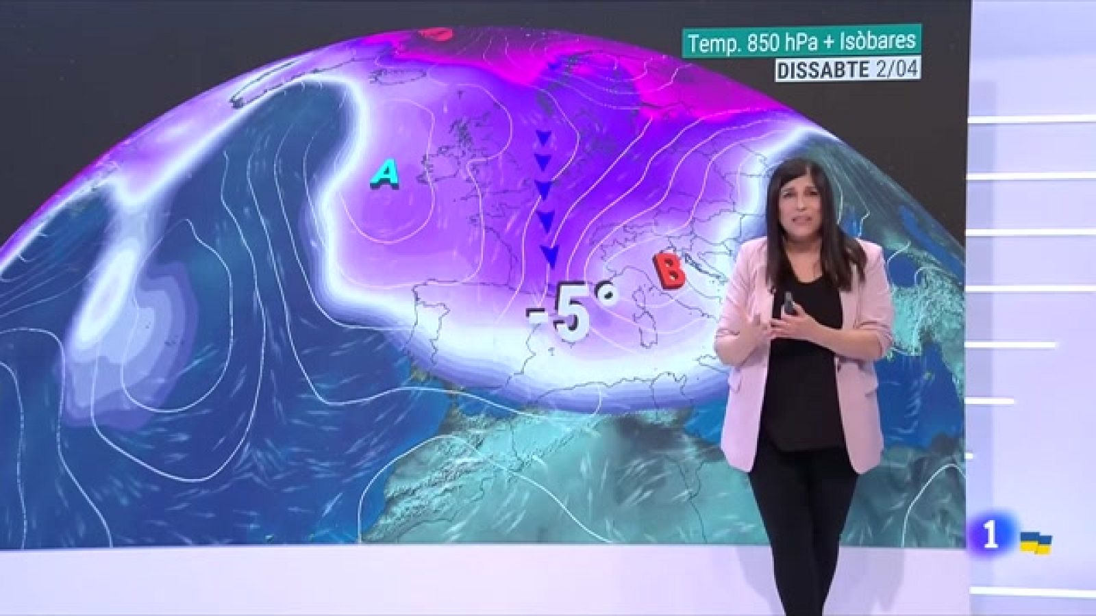 El Temps (30/03/2022) - Menys pols sahariana, més fred d'hivern