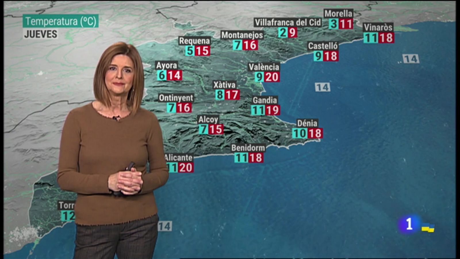 El Tiempo en la Comunitat Valenciana - 30/03/22