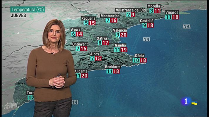 El Tiempo en la Comunitat Valenciana - 30/03/22